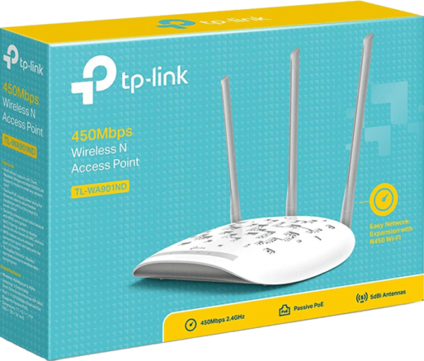 TP Link 450Mbps Wireless N Access Point TL-WA901ND - Image 3