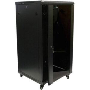 22U Free Standing Cabinet 600 x 600 (Black)