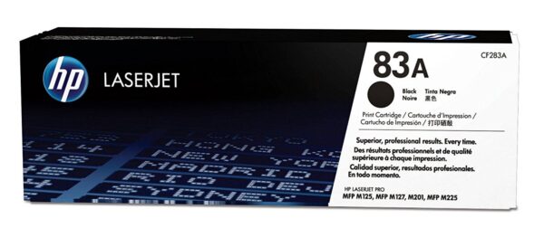 HP 83A (CF283A) Black Original LaserJet Toner Cartridge