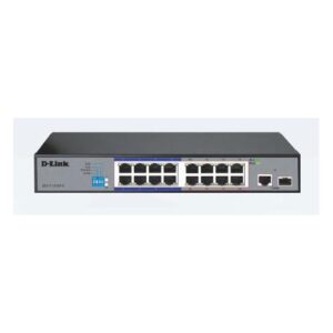 D-Link DES-F1016P-E/B 16-port PoE+ Surveillance Switch