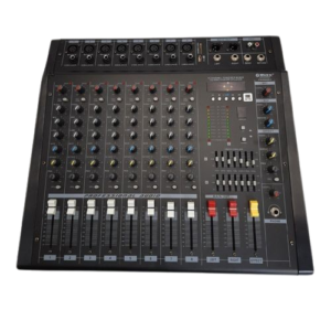 Omax Powered Mixer 8 Channel Mixer with premium controls