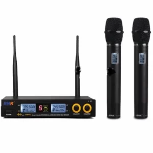 BNK X35 UHF 2 wireless microphones - dual-channel superior sound