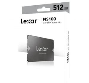 512GB Lexar SSD 2.5″ Internal Storage Drive