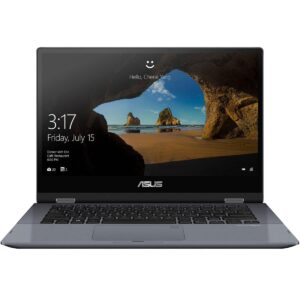 Asus VivoBook TP412F laptop with 10th Gen Intel Core i7 processor, 8GB RAM, and 512GB SSD