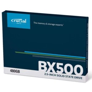 Crucial BX500 480Gb SSD 2.5″ SATA