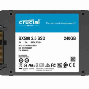 Crucial BX500 240GB 3D NAND SATA 2.5-inch SSD