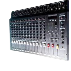 OMAX 12-Channel Powered Mixer with multiple inputs