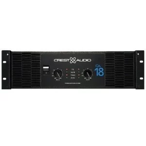 Crest Audio CA 18 Power Amplifier Front View