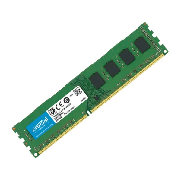 Crucial 8GB DDR3 1600MHz PC3L 12800 Desktop RAM.