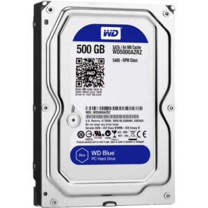 WD 500GB Blue 3.5″ SATA Desktop Internal Hard Drive