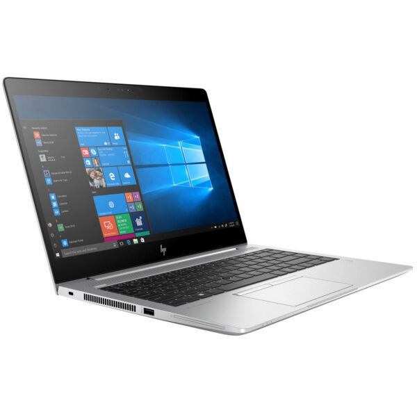 HP EliteBook745 G6 Ryzen7 with Intel Core i5 8th Gen, 8GB RAM, 256GB SSD, and 13.3" FHD touchscreen display.