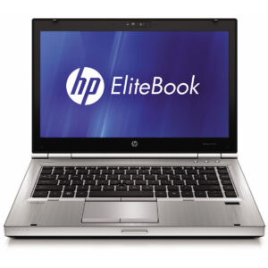 HP EliteBook 8560p laptop with Intel Core i5 2nd Gen processor, 4GB RAM, 500GB HDD, and a 15.6-inch HD display