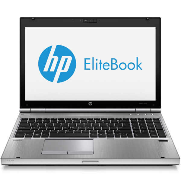 HP EliteBook 8570p laptop with Intel Core i5 3rd Gen processor, 4GB RAM, 320GB HDD, and a 15.6-inch HD display