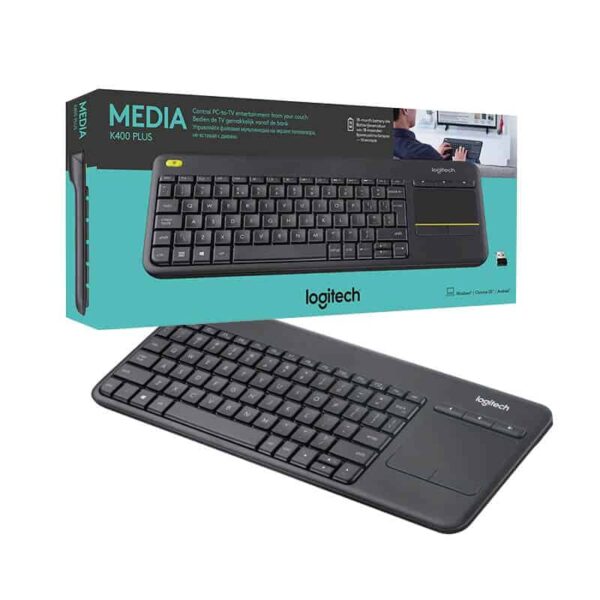 Logitech K400 Plus Wireless Touch Keyboard. - Image 2