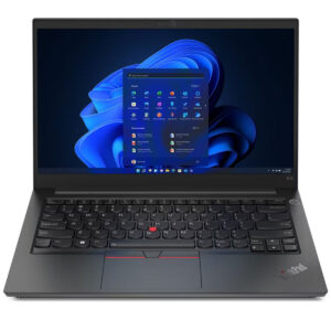 Front view of the Lenovo ThinkPadE14 Gen 4 Gen 4 with Intel Core i7 12th Gen, 8GB RAM, 512GB SSD, and 14-inch FHD display.