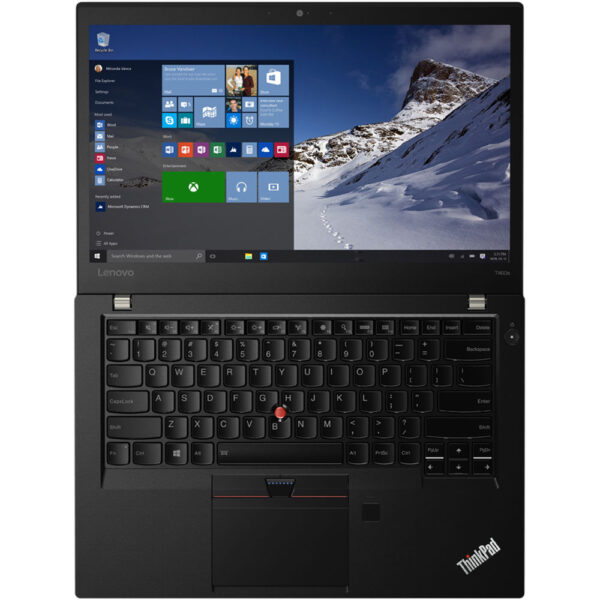 Lenovo ThinkPad T460s with Intel Core i5, 8GB RAM, 256GB SSD, and 14-inch FHD display.