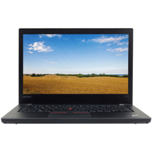 Lenovo ThinkPad T470 laptop with Intel Core i5 7th Gen processor, 8GB RAM, 500GB HDD, and a 14-inch FHD multi-touch display