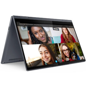 Lenovo Yoga 7 14ITL5 2-in-1 laptop with Intel Core i7 11th Gen processor, 16GB RAM, 512GB SSD, and a 14-inch FHD touchscreen display.