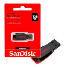 Sandisk 128GB Cruzer Blade USB Flash Disk