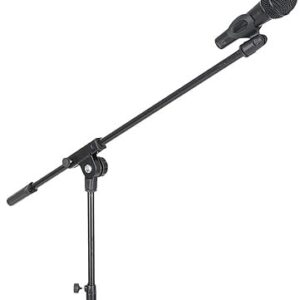 Heavy Duty Adjustable Microphone Stand in Studio Setting