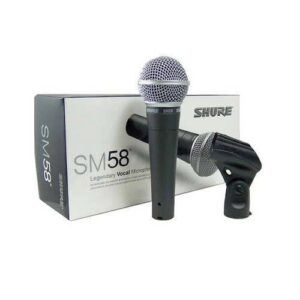 Shure SM58-LC Cardioid Dynamic Vocal Microphone